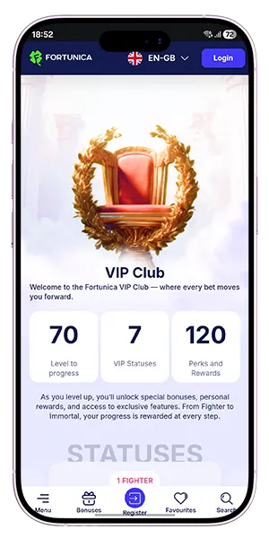 Casino Fortunica VIP Club